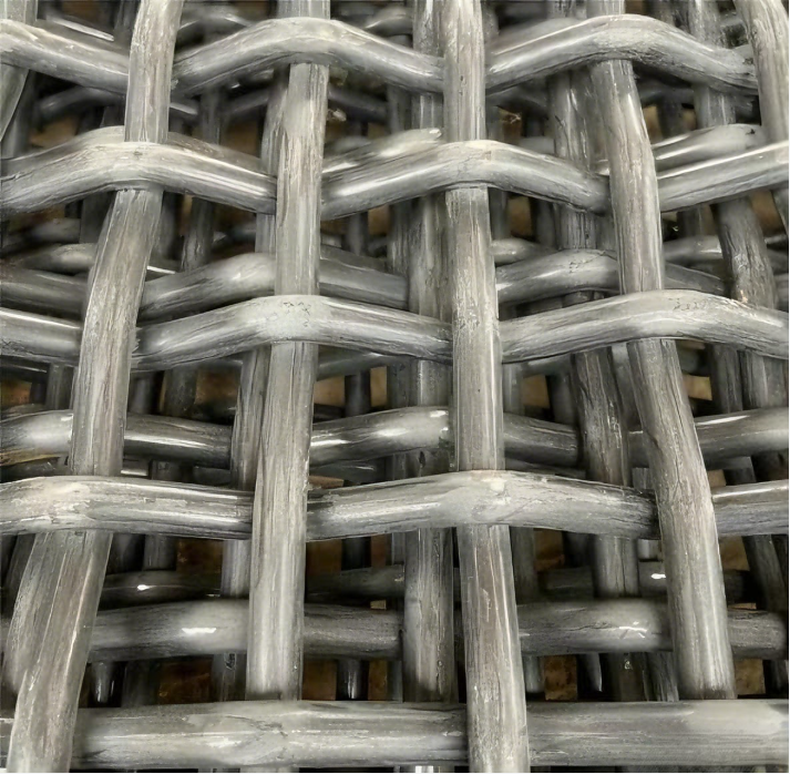 Textured Wire Mesh: Industrial Material Separation Screen Textured Wire Mesh: Industrial Material Separation Screen