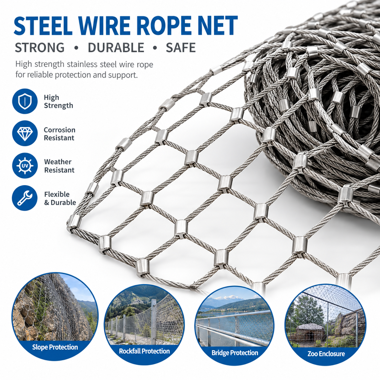 steel wire rope net1