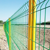 Complete 3D Fence System with Peach Posts