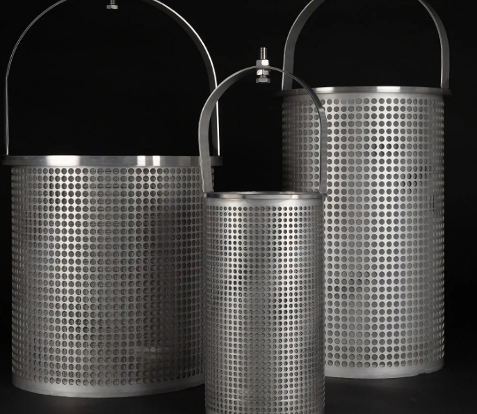 Perforated Plate Filter Basket
