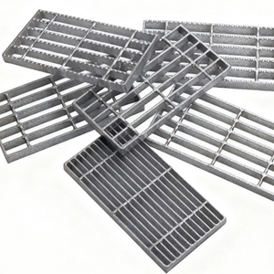 High-Strength Hot-Dip Galvanized Steel Grating Customizable Solutions for Airports Steel Structures Driveways More Including Drain Strainers Floor Gratings