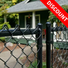 Galvanized Steel Courtyard Entrance Chain Fence Door