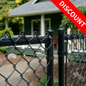 Galvanized Steel Courtyard Entrance Chain Fence Door