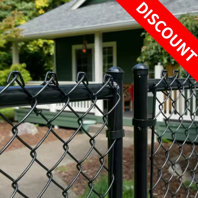 Galvanized Steel Courtyard Entrance Chain Fence Door
