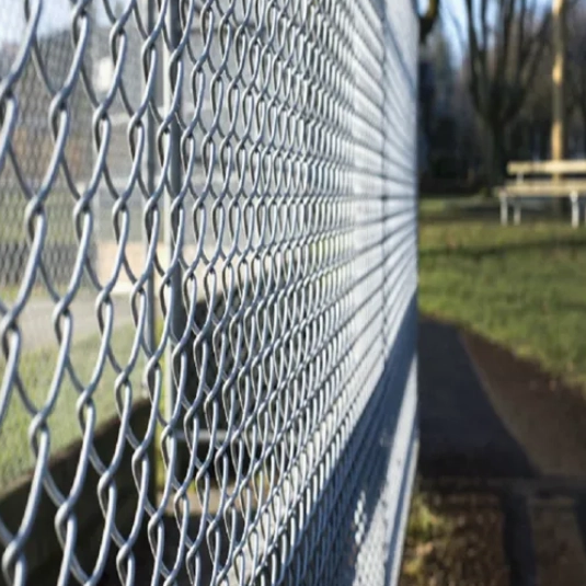 Chain Link Fencing Railing Temporary Use with Steel Wire Mesh for Windows