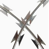 Galvanized Steel Razor Concertina Wire High-Security Barrier for Prison Military Base