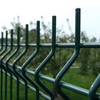 Wire Mesh Fence Peach Shape Post Bending Fence
