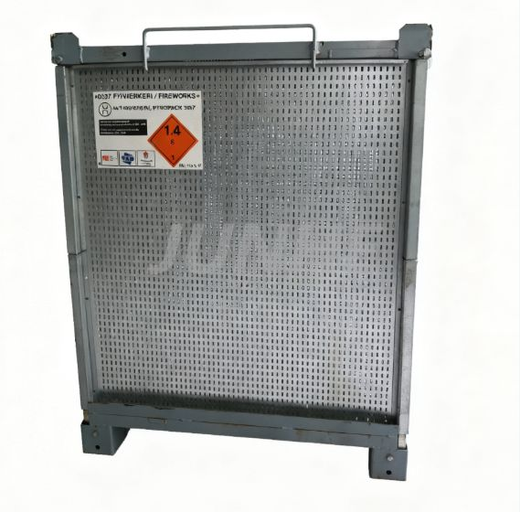 Heavy-Duty Pyro Cage for 1.3G Explosive/Flammable Products