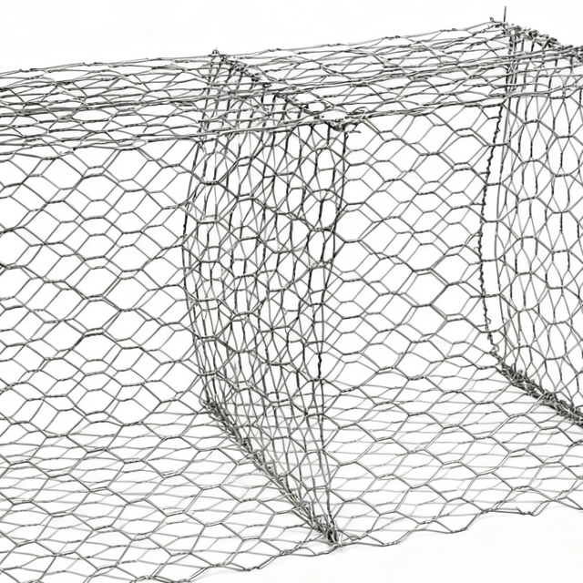 Stone Cage Gabion Structures: Hot-Dip Galvanized Welded Wire Mesh Boxes for Retaining Walls, River Bank Safeguarding, and Landscape Walls