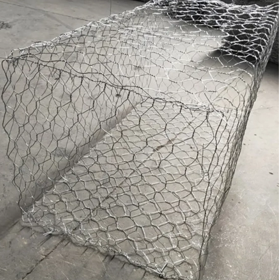 Hexagonal Gabion Net Galvanized Gabion Box Weave Gabion Mesh