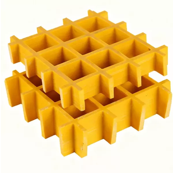 Yellow FRP Grating: Durable Industrial Flooring Grid