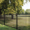 Villa Curved Top Palisade Fence Gate Set