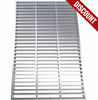 Hot-Dip Galvanized Steel Bar Grating - Industrial Walkway/Platform Stair Tread Panels