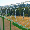 Galvanized Steel Razor Concertina Wire High-Security Barrier for Prison Military Base