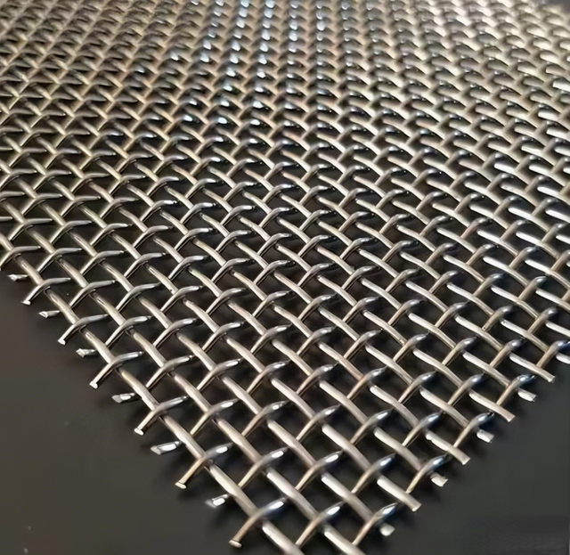 Metal wire mesh screen industrial grid for material sorting/separation