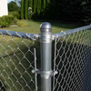 Galvanized Chain Link Fence Complete with Gate Fence Post Line Wire for Fencing Projects