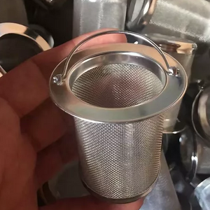 50 micron precision interception porous filter basket