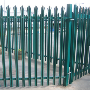 Industrial Angle Steel Palisade Fence with Anti-Vandal Fittings