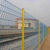 Wire Mesh Fence Peach Shape Post Bending Fence