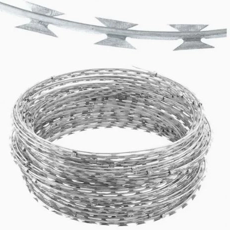 Deterrent Concertina Wire Coil Diameter Concertina Razor Barbed Wire 