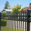 2.4m High Palisade Fence Panel with RSJ Posts