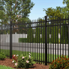 Villa Curved Top Palisade Fence Gate Set
