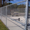 Chain Link Fencing Railing Temporary Use with Steel Wire Mesh for Windows