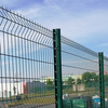 Peach Post Welded Mesh Fence