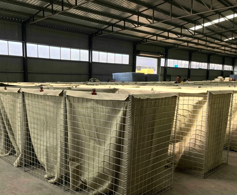 Defensive Barrier displayed in the warehouse