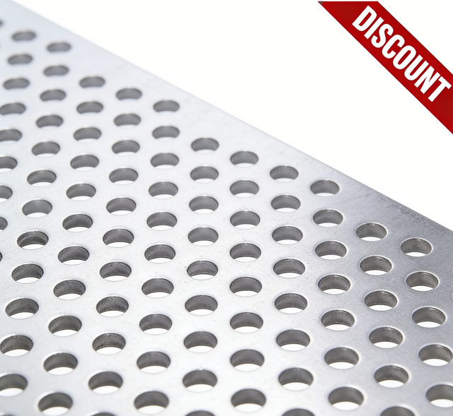 Perforated Metal Mesh Sheet - Galvanized Steel Round Hole for Industrial Filter/Platform