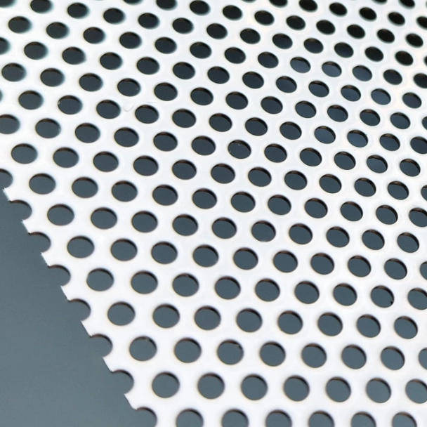 304 stainless steel perforation Square Metal Woven Mesh