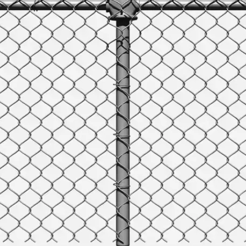 High-Quality Galvanized Wire Mesh Fence Vinyl Color Coated Wire Mesh Chain Link Fence