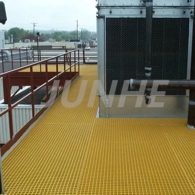 Customizable Fiberglass Grating Corrosion Resistant Frp Grating Walkway