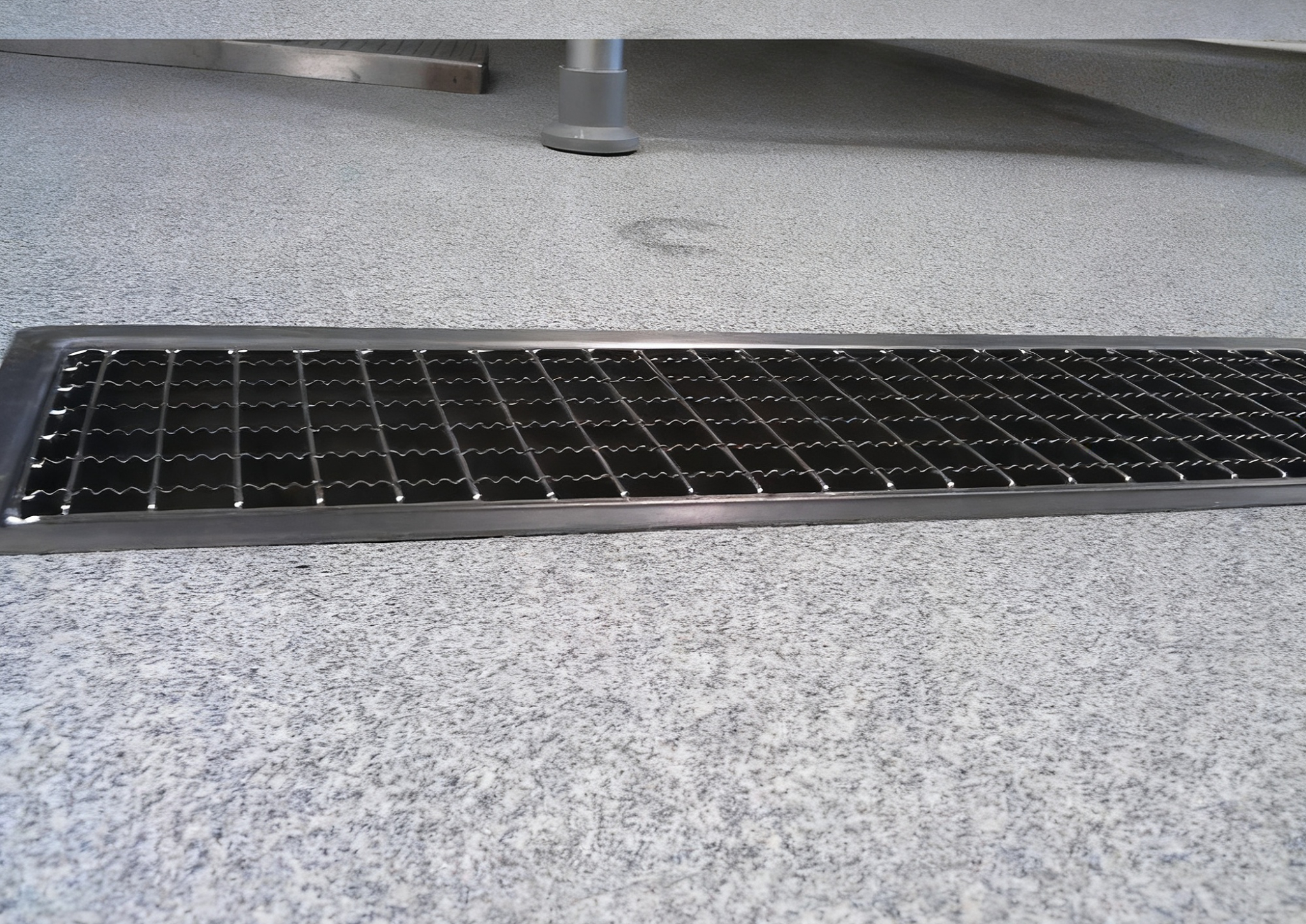 Drainage grating, anti-slip hot-dip galvanized steel grating