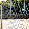 Easy-to-install chain-link fence for warehouses