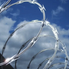 Galvanized Steel Razor Concertina Wire High-Security Barrier for Prison Military Base