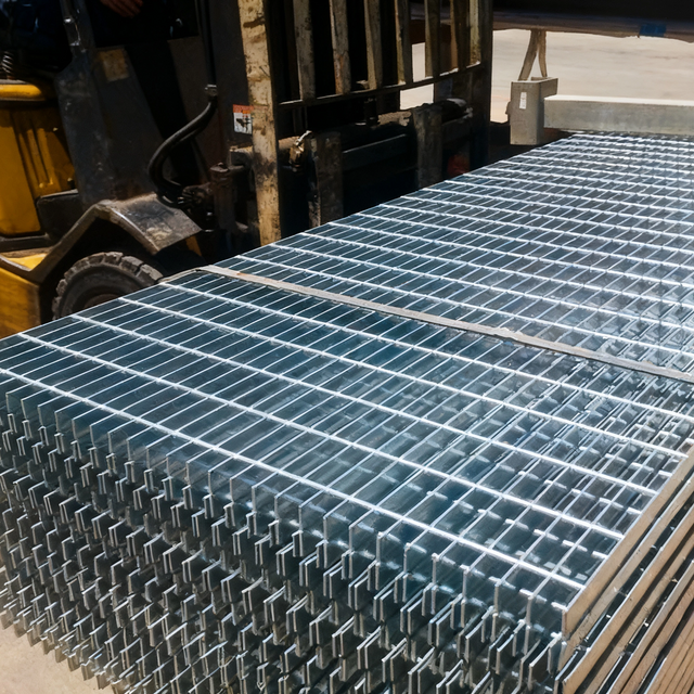 Hot-dip Galvanized Steel Grating for Industrial Platforms