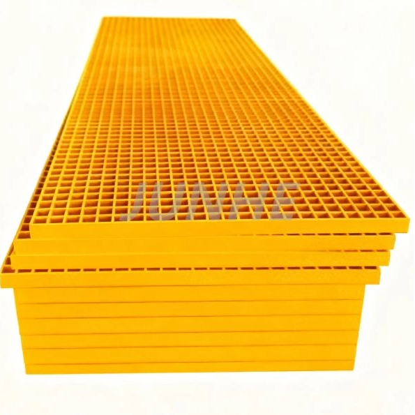Fiberglass Grating High Strength Grate Square Heavy Duty Fiberglass Bar Grating