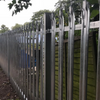 Industrial Angle Steel Palisade Fence with Anti-Vandal Fittings