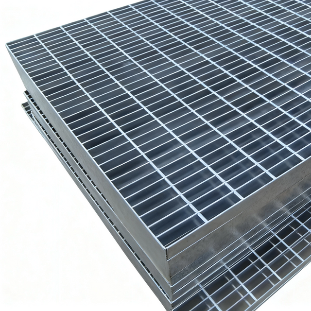 Hot DIP Heavy-Duty Galvanized Steel Grating Customized for Steel Structure