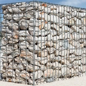 Welded Gabion Boxes with Hot-Dip Galvanized Wire Mesh – Ideal for Retaining Walls, River Bank Reinforcement, and Landscape Stone Cages