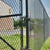 Chain Link Fencing Railing Temporary Use with Steel Wire Mesh for Windows