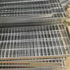Serrated Welded Steel Mesh Grating Hot-Dip Galvanized Metal Bearing Bar Type for Trench Drain Covers Treads Trailer Ramps