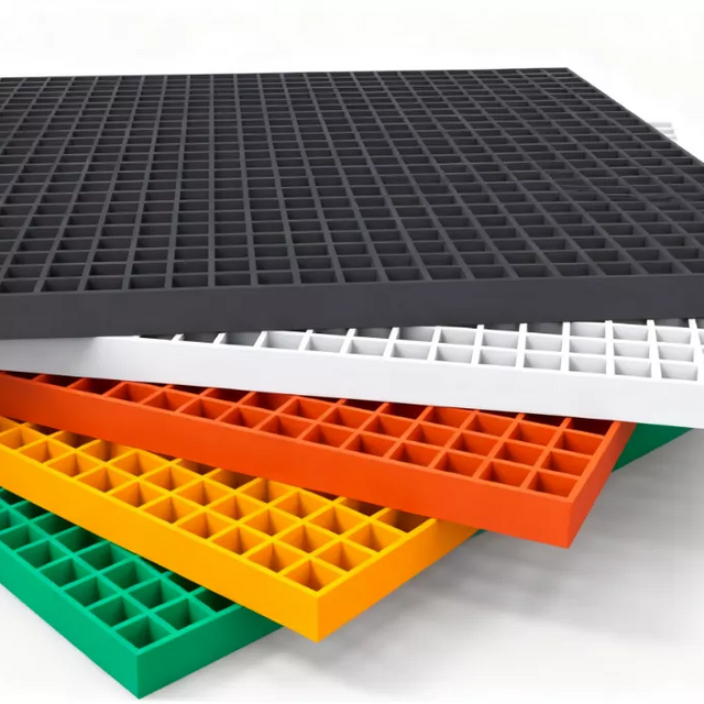 Heavy Duty Non-Slip Fiberglass Grating - Corrosion Resistant Manufacturer Supply
