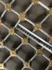 High Strength Anti Drone Interception Stainless Steel Wire Rope Net Barrier Mesh for Low Altitude Protection