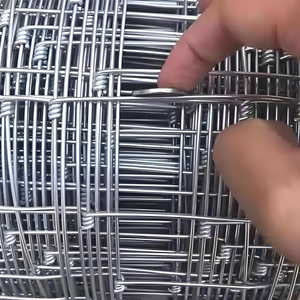 Galvanized Steel Long Lifespan Field Fence Types of Farm Fence