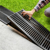 1000MM Hot Dipped Galvanized Carbon Steel Drainage Steel Grating Panel for Platform And Stair Tread
