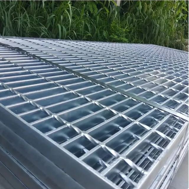 Manufacturer HDG Bar Drainage Grating Low Carbon Steel Grating 