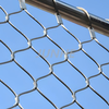 7x7 7x14 304 316l Stainless Steel Zoo Mesh Rope Mesh Netting