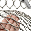 7x7 7x14 304 316l Stainless Steel Zoo Mesh Rope Mesh Netting